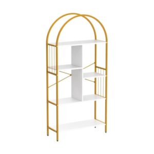 ARCHED OFFICE DISPLAY SHELVES